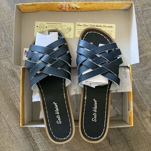Saltwater Sandals Women’s Retro Slide black